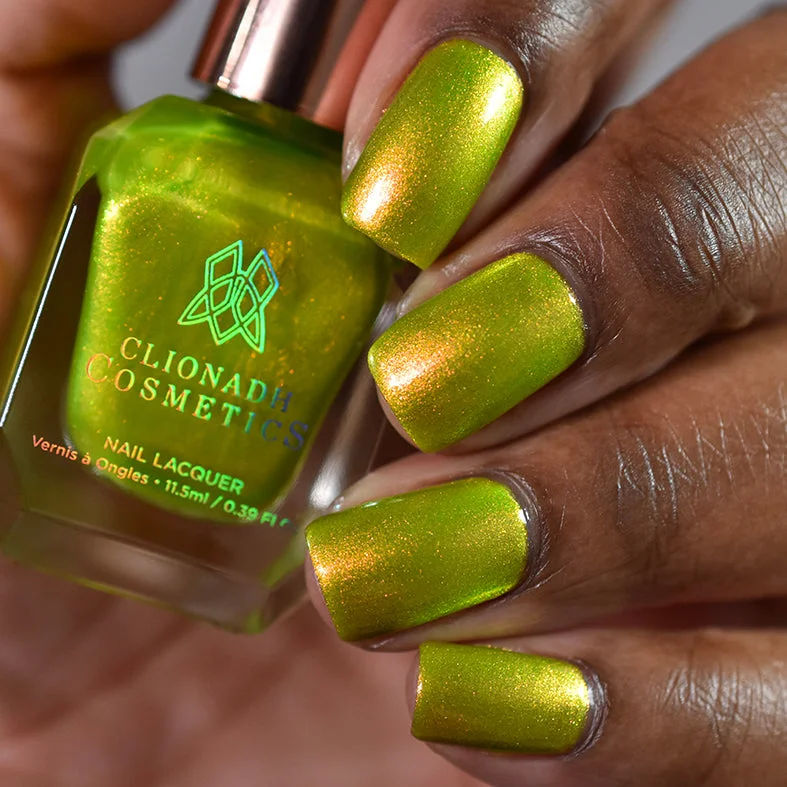 Topaz nail gems for topaz shine-Clionadh Cosmetics - Spicy Margarita Nail Polish