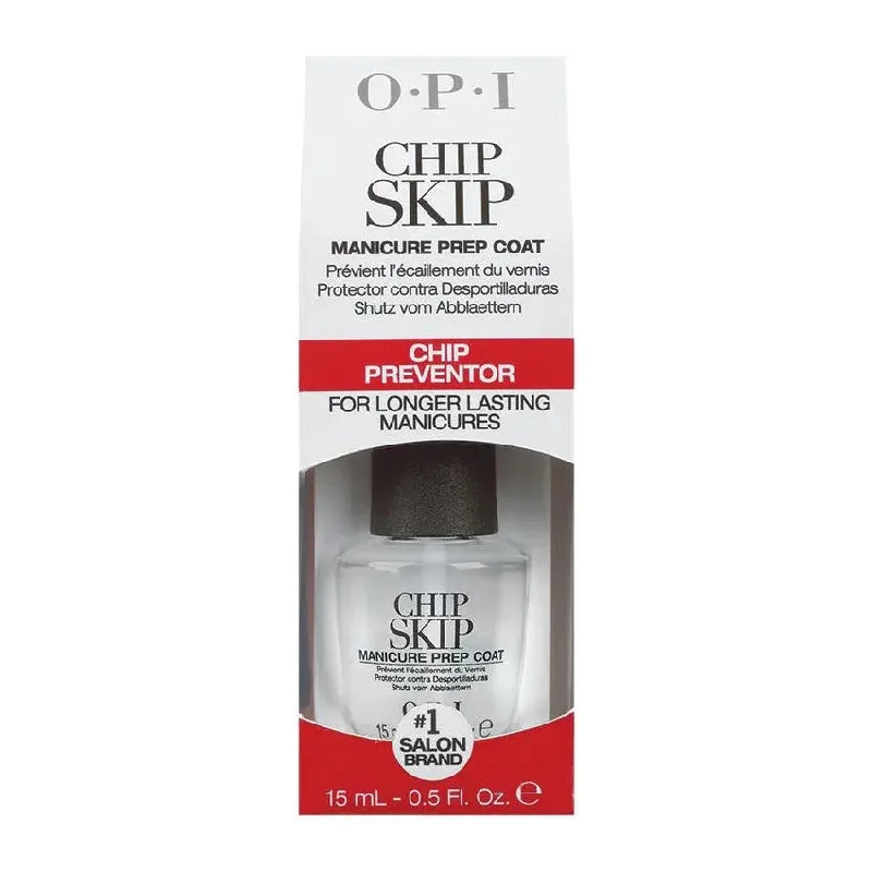 Flash nail wraps for flash shine-OPI Chip Skip Manicure Prep Coat