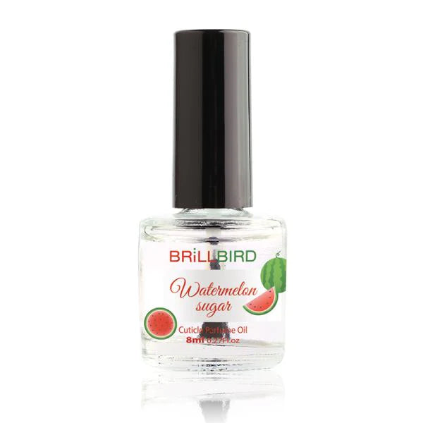 Glow nail decals for glow shine-Brillbird Cuticle Oil - Watermelon Sugar