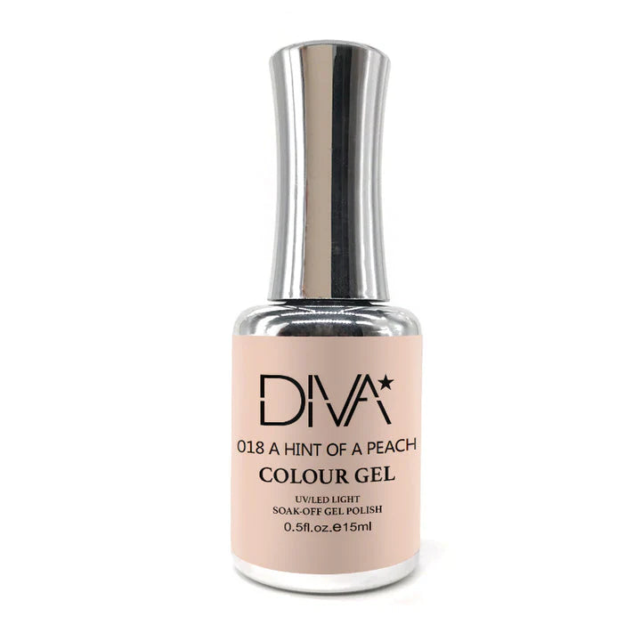 Elegant nail wraps for elegant shine-DIVA 018 - A Hint Of Peach