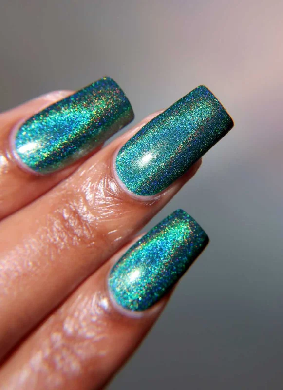 Subtle nail studs for subtle charm-UberChic Beauty - Mistletoe Nail Polish