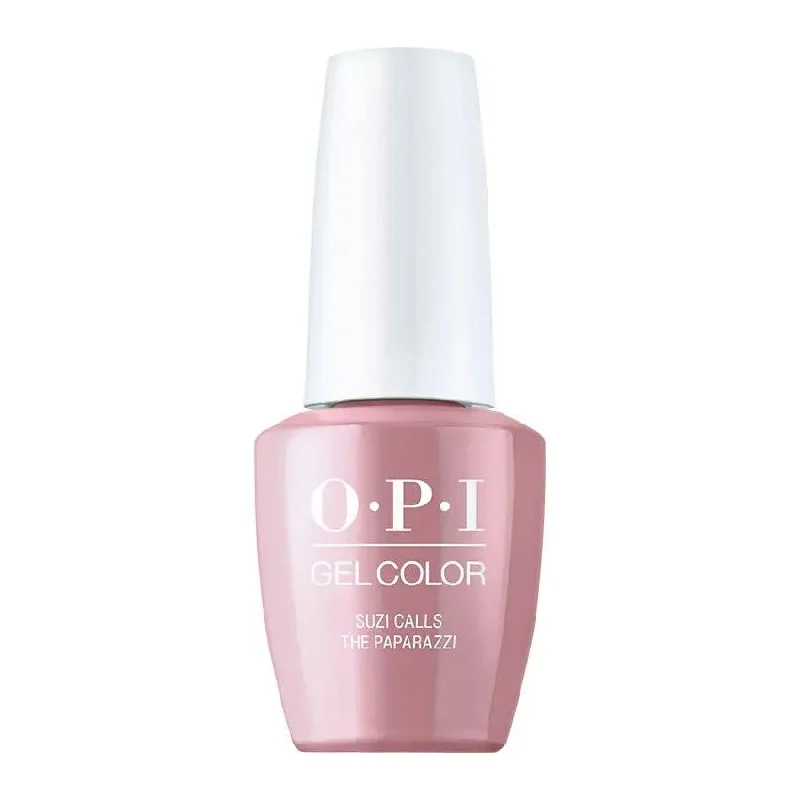 Plush nail studs for plush designs-OPI GelColor Suzi Calls the Paparazzi