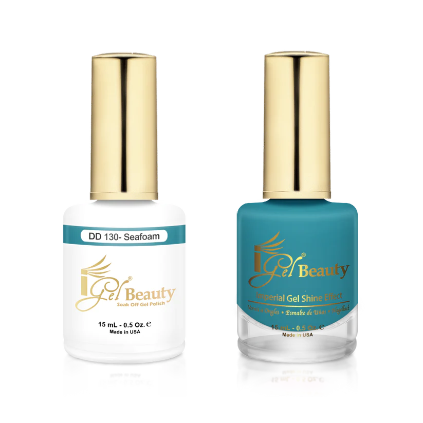 Amethyst nail polish for amethyst elegance-IG130 - IGEL DUO GEL & POLISH 0.5oz - SEAFOAM