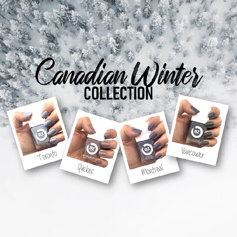 Feather nail decals for feather flair-Canadian Winter Collection