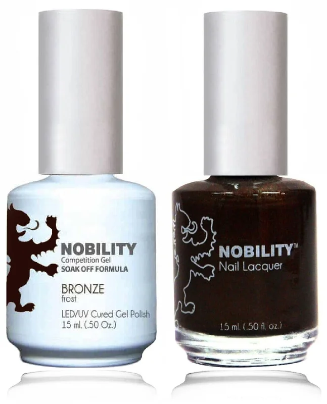 Amethyst nail gems for purple hues-NBCS007 - NOBILITY GEL POLISH & NAIL LACQUER - BRONZE 0.5oz