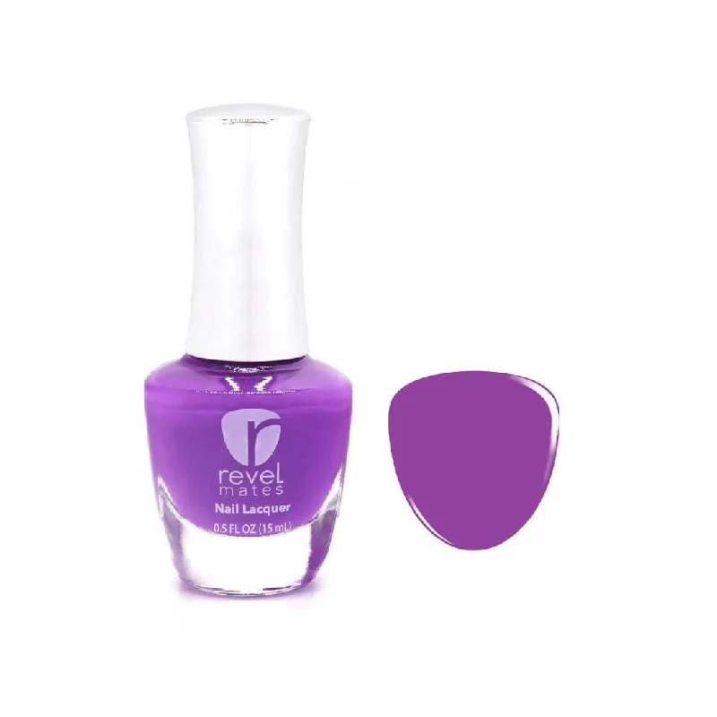 Spot nail polish for spotty elegance-P302 Xena Purple Crème Nail Polish