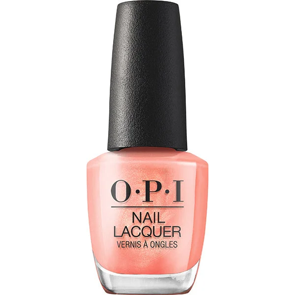 Leaf nail gems for botanical art-OPI NL - Data Peach 15ml