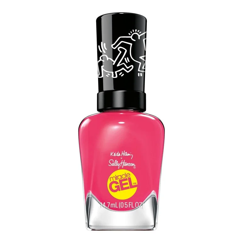 Arrow nail polish for arrow elegance-Sally Hansen Miracle Gel Keith Haring Nail Polish - Pop H-Art 923