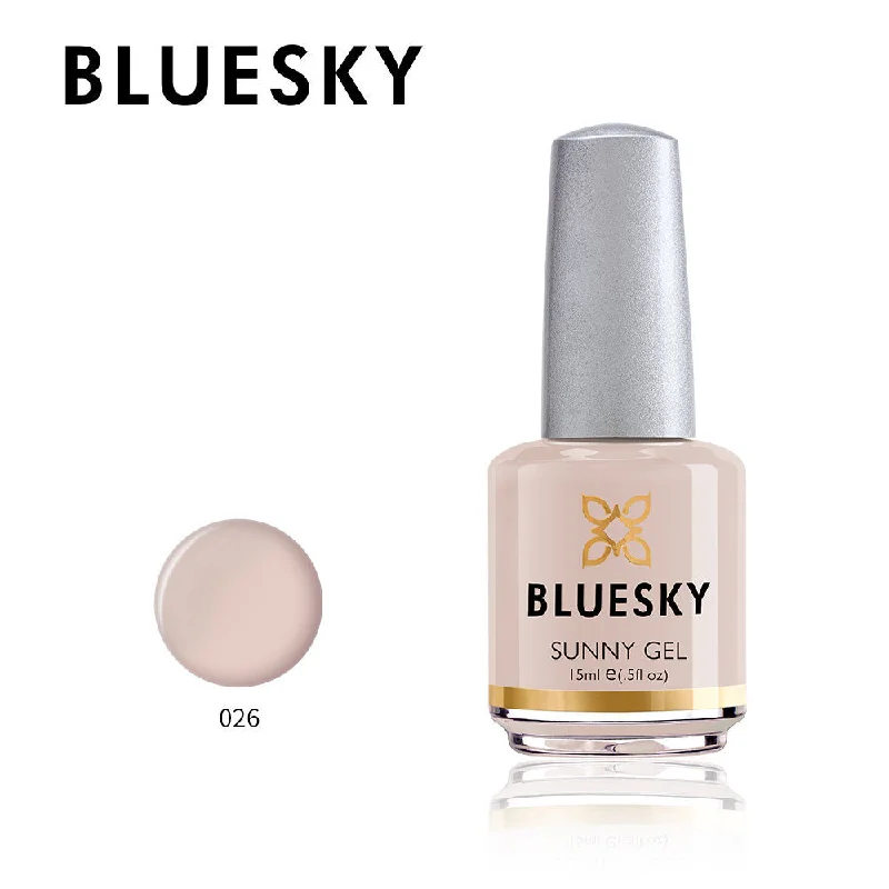 Vine nail wraps for organic charm-Bluesky Sunny Gel 15ml nail polish 026 BEIGE GREY