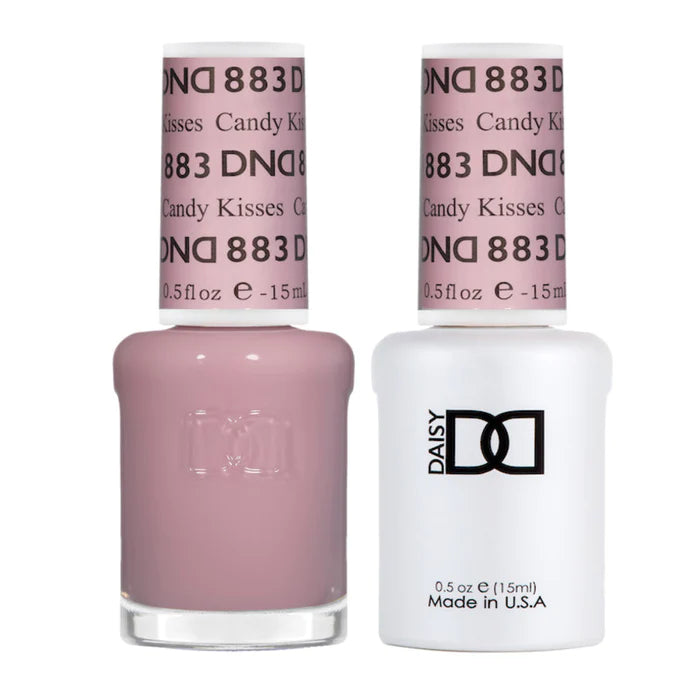 Flash nail decals for flash charm-DND Gel Duo - Candy Kisses - 883