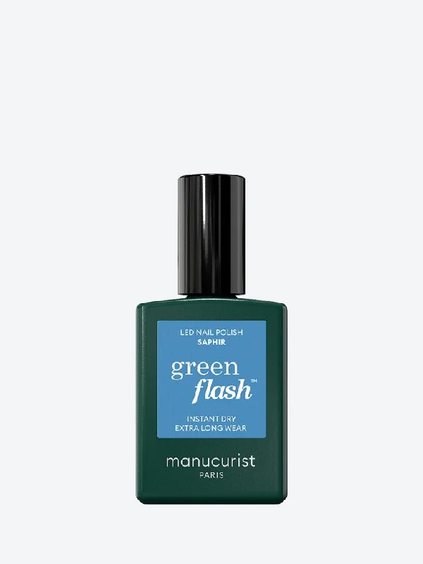 Prism nail polish for rainbow effects-Green flash saphir