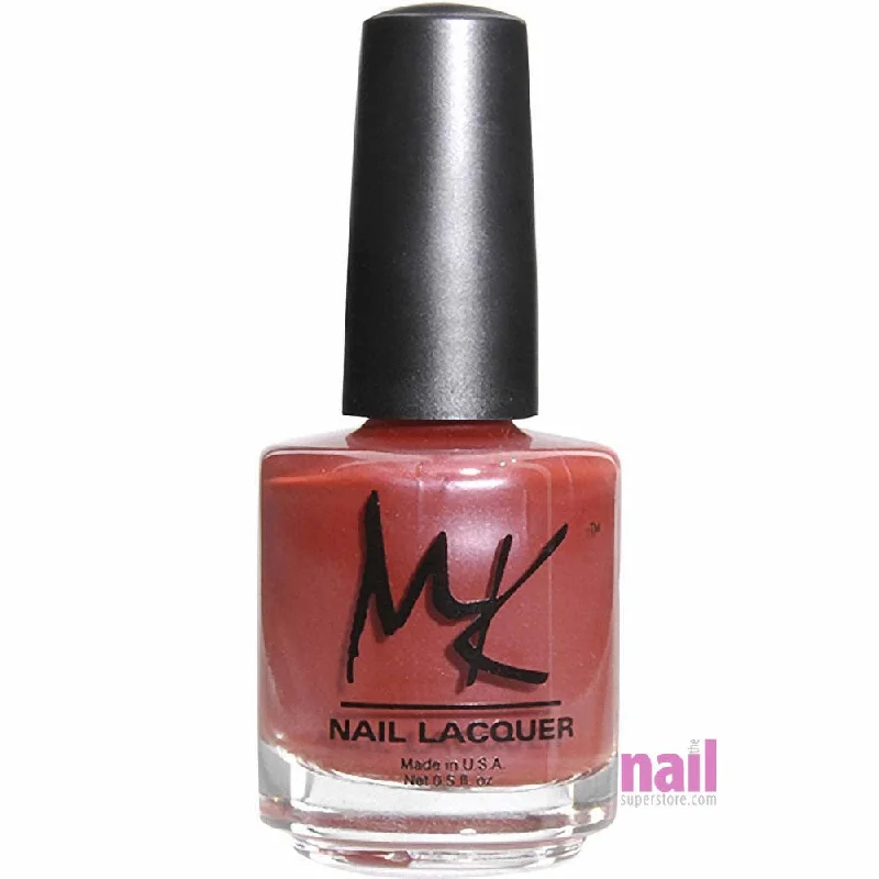 Soft nail polish for soft elegance-MK Nail Polish | Burgundy Babe - 0.5 oz