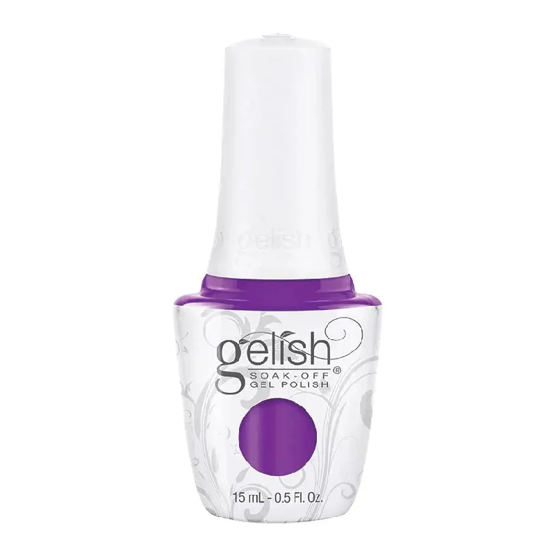 Vivid nail wraps for vivid beauty-Gelish Soak-Off Gel Polish You Glare, I Glow