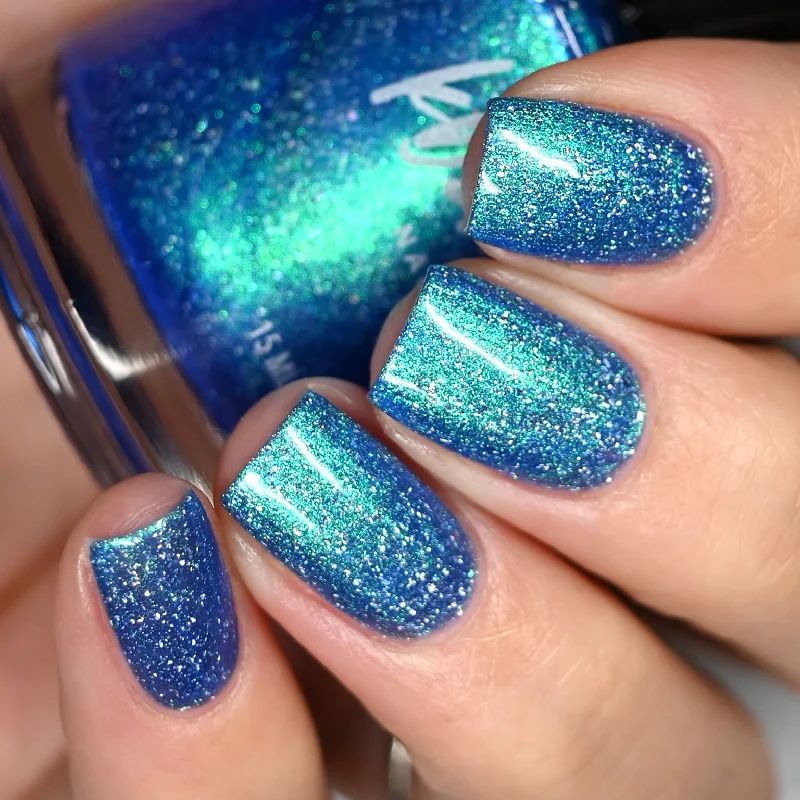 Electric nail polish for electric elegance-KBShimmer - Current Affairs Nail Polish