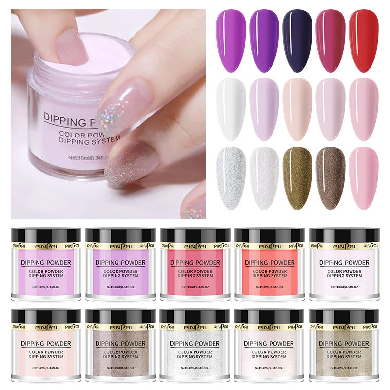 Shiny nail gems for glossy nails-Wholesale Nail Art Dipping Powder