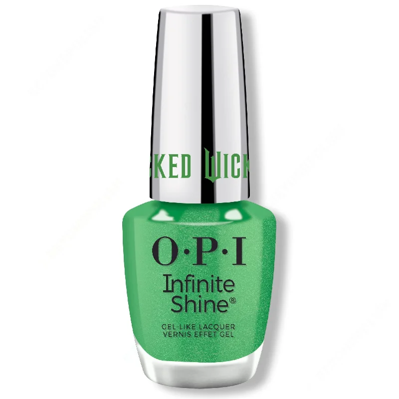 Wave nail decals for wave flair-OPI Infinite Shine - OPI'm Phosphorescent! - #HRR15