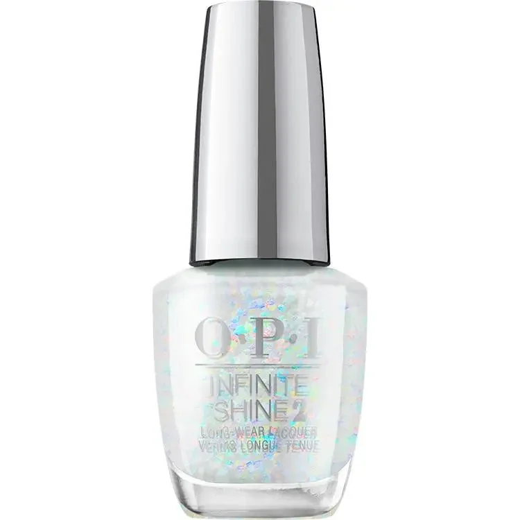 Arrow nail wraps for arrow designs-OPI Infinite Shine All A'Twitter In Glitter