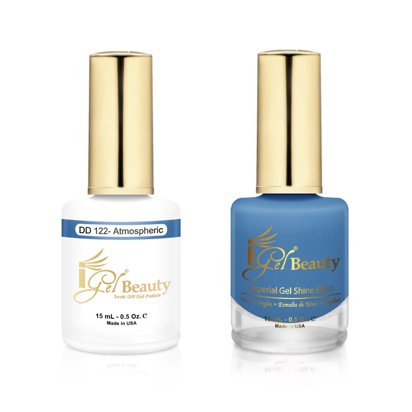 Radiant nail polish for radiant elegance-IG122 - IGEL DUO GEL & POLISH 0.5oz - ATMOSPHERIC