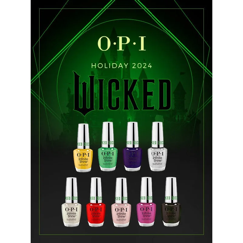 Prism nail decals for prism shine-OPI - Infinite Shine Wicked Holiday 2024