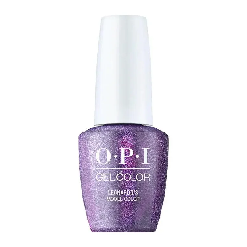 Electric nail decals for electric shine-OPI GelColor Leonardo's Model Color