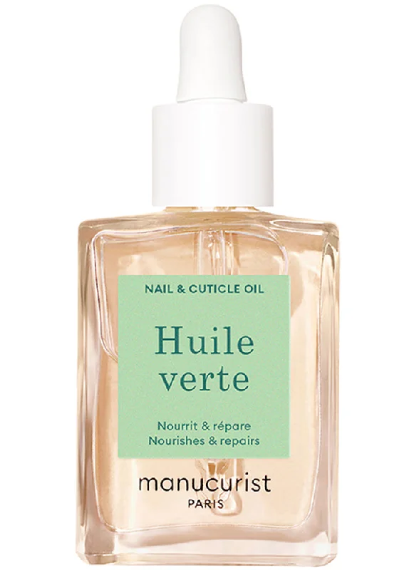 Copper nail gems for copper shine-Manucurist Huile Verte Nail & Cuticle Oil