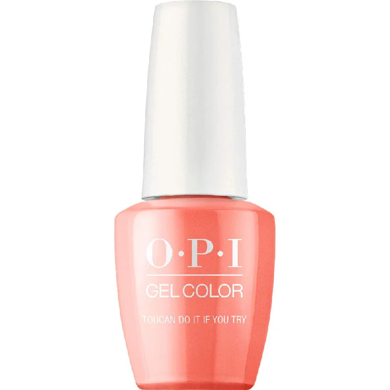 Subtle nail decals for understated beauty-OPI Gelcolor Nail Polish, toucan Do It If You Try, 15 ml [DEL]