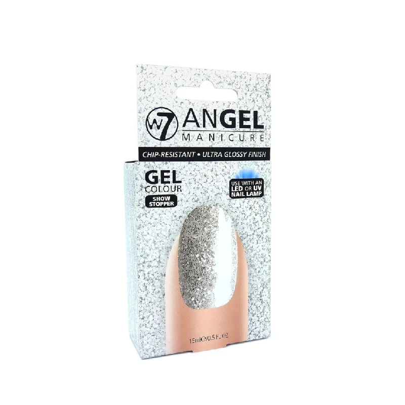 Topaz nail decals for topaz flair-W7 Angel Manicure Gel Polish Show Stopper