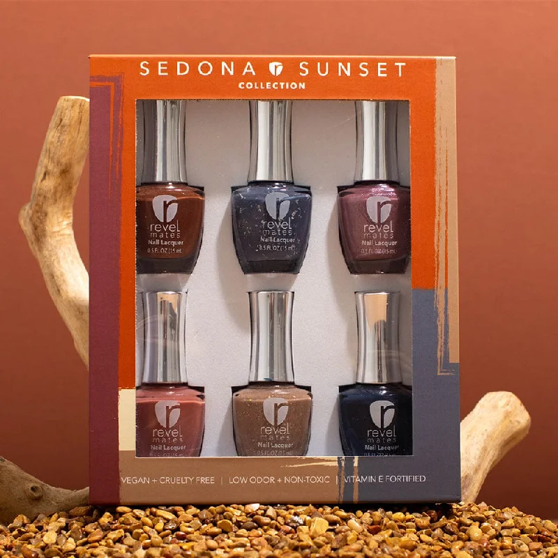 Prism nail decals for prism beauty-Sedona Sunset Nail Polish Collection