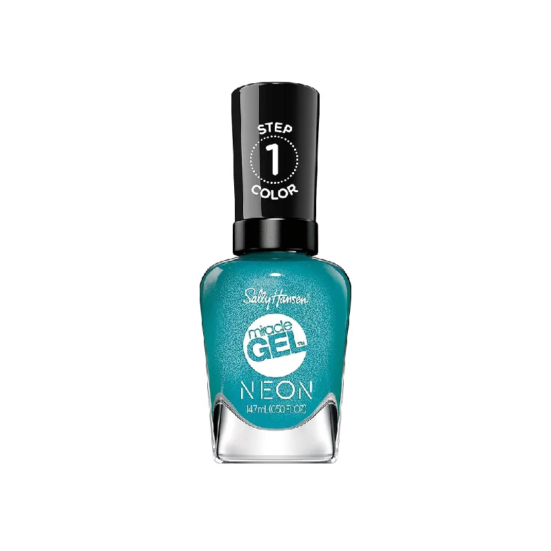 Sun nail polish for sun elegance-Sally Hansen Miracle Gel Polish 885 Sea Riously Cool