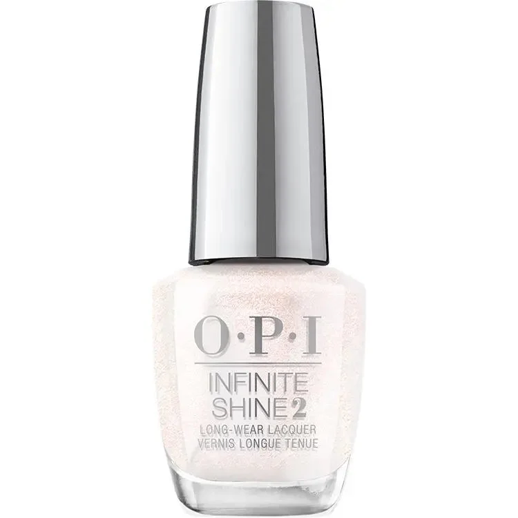 Soft nail wraps for soft beauty-OPI Infinite Shine Naughty Or Ice