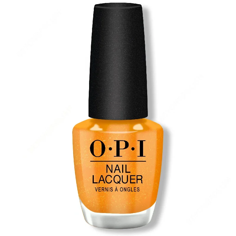 Bronze glitter nail polish-OPI Nail Lacquer - Mango for It 0.5 oz - #NLB011