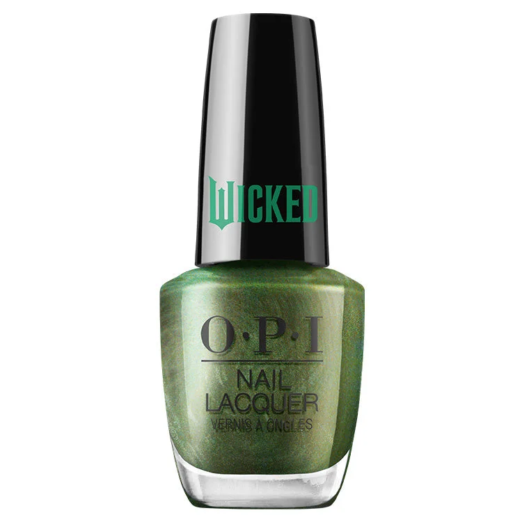 Cheetah nail decals for cheetah beauty-OPI Nail Lacquer Wicked Collection Ozitively Elphaba 0.5 oz.