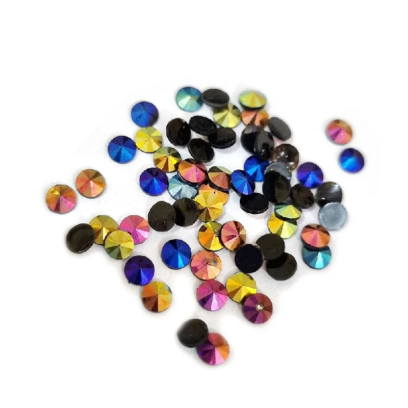 Twinkle nail decals for twinkle charm-1000 Pcs Pkg. 4mm Metallic Rhinestones for art, crafts, dress and Jewelry making