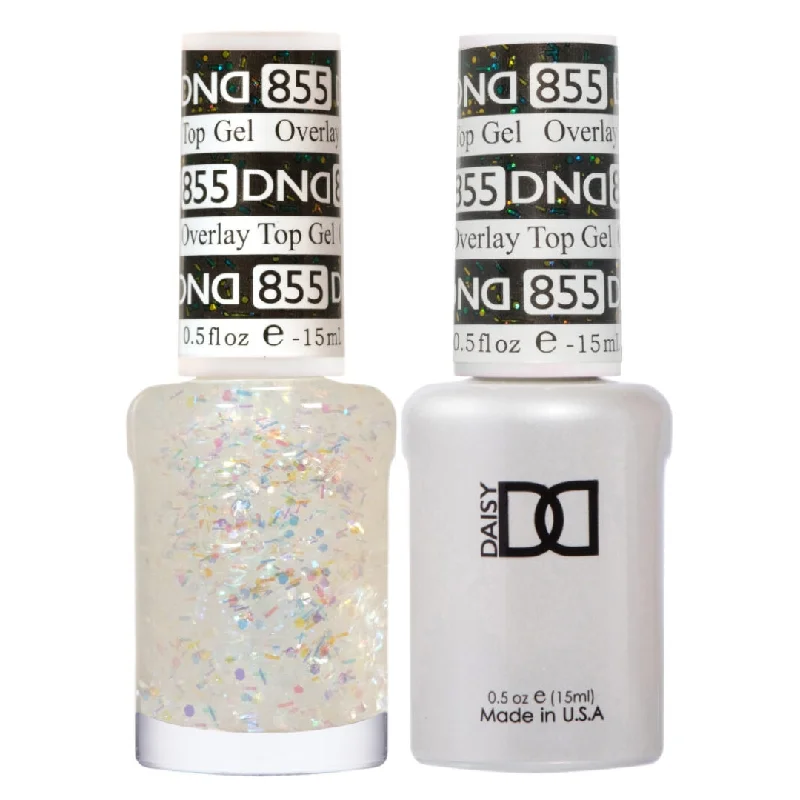 Titanium nail decals for titanium flair-DND Duo - Overlay Top Gel - 855