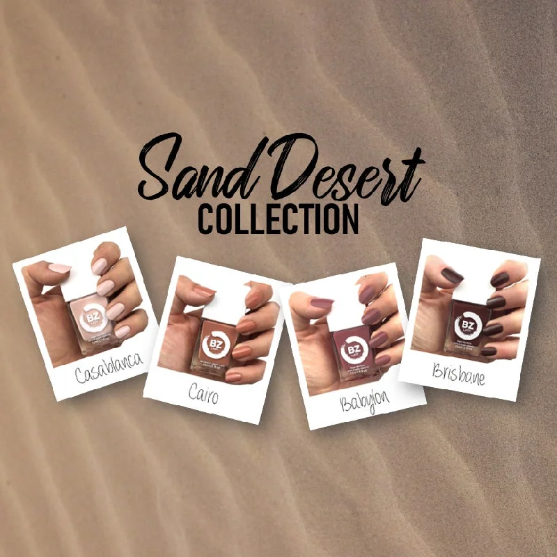 Satin nail gems for satin shine-Sand Desert Collection