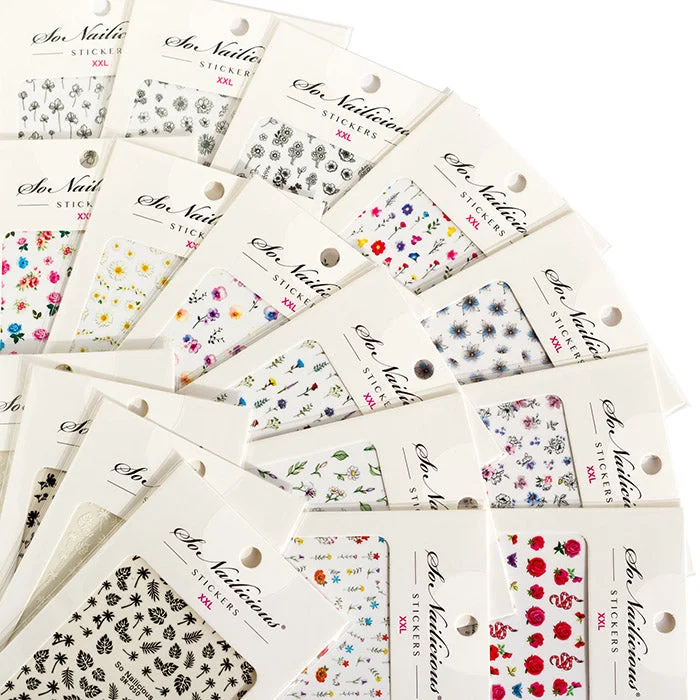 Prism nail wraps for prism beauty-All-In-One FLORAL RHAPSODY Sticker Set - SAVE $50