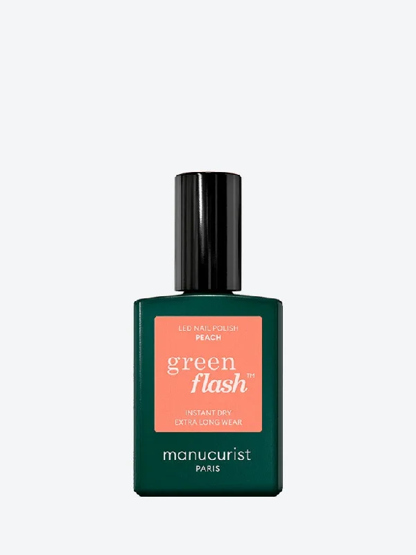 Mirror nail polish for reflective beauty-Green flash peach