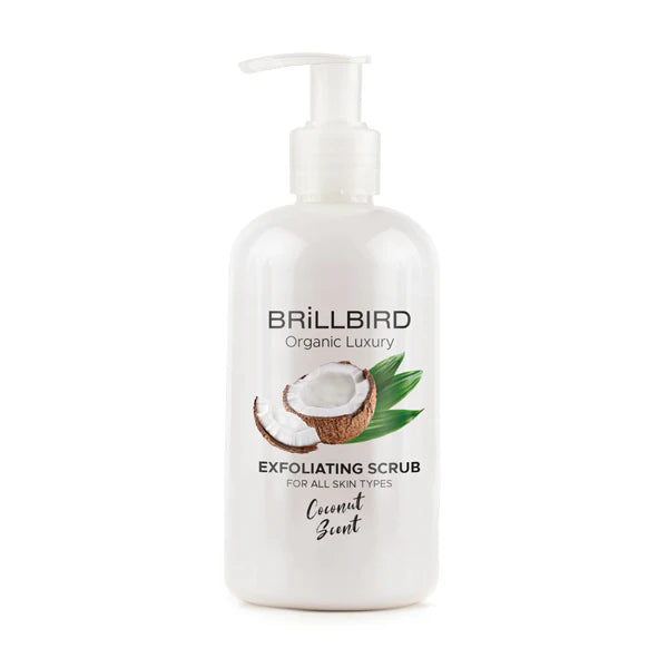 Elegant nail decals for elegant beauty-Brillbird Luxury Exfoliating Scrub Coconut