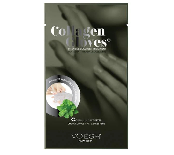 Radiant nail wraps for radiant flair-Voesh Collagen Gloves - Peppermint