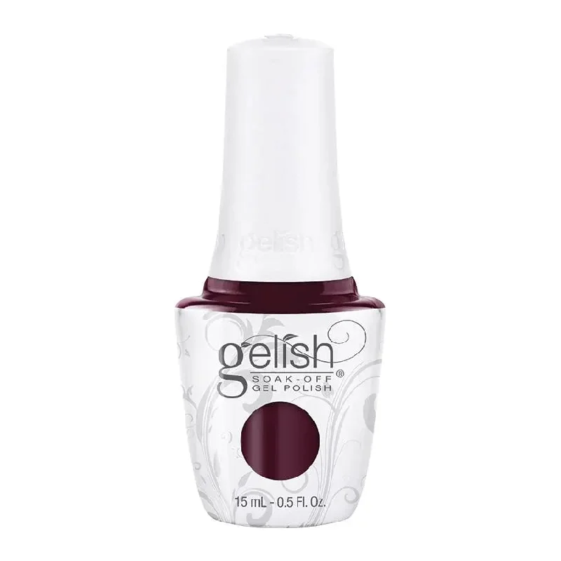 Glow nail gems for glow effects-Gelish Soak-Off Gel Polish Black Cherry Berry