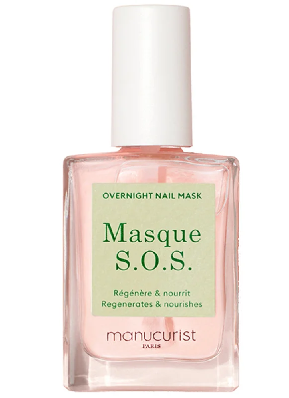 Soft nail decals for soft shine-Manucurist Masque SOS Nail Mask