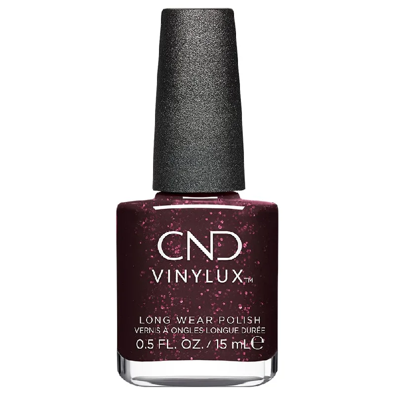 Amethyst nail decals for purple flair-CND - Vinylux Poison Plum 0.5 oz - #198