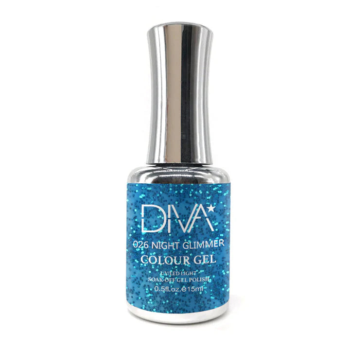 Moon nail decals for moon shine-DIVA 026 - Night Glimmer