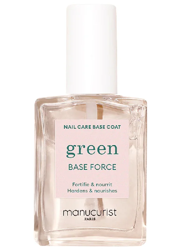 Prism nail decals for prism charm-Manucurist Green Base Force Base Coat