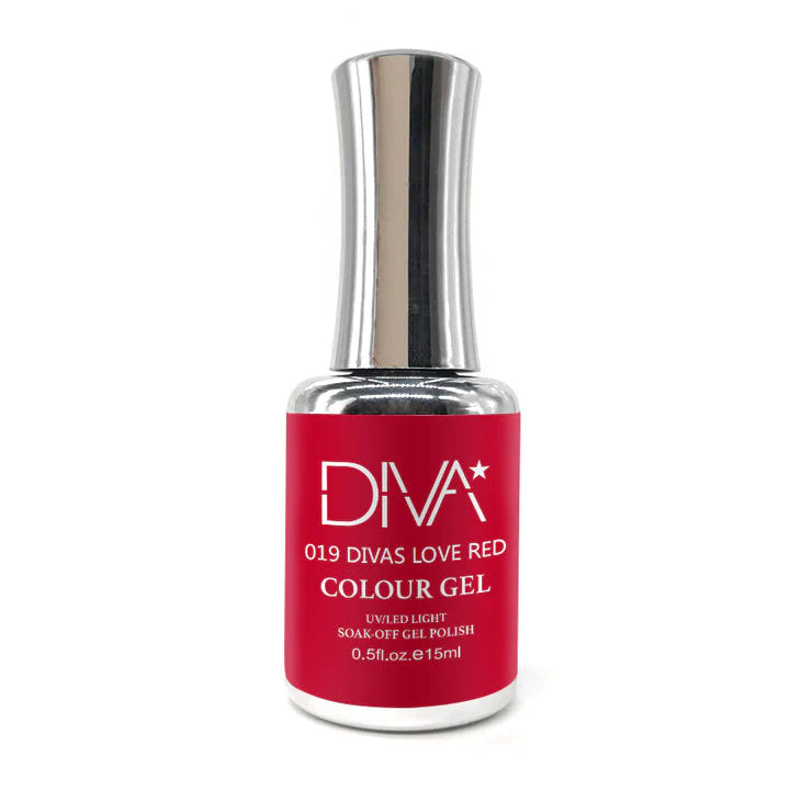 Topaz nail gems for topaz shine-DIVA 019 - Divas Love Red