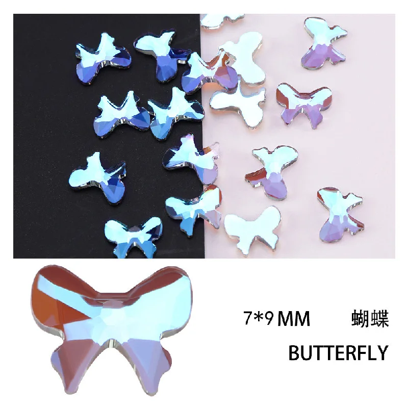 Charming purple 7*9 butterfly