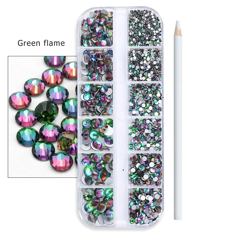 Green flame