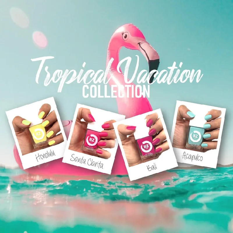 Elegant nail decals for elegant flair-Tropical Vacation Collection