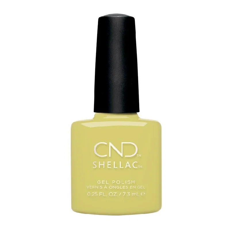 Vivid nail decals for vivid shine-CND Shellac Rise & Shine Collection Mind Over Matcha 397