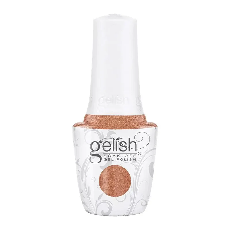 Stone nail wraps for stone beauty-Gelish Soak-Off Gel Polish Copper Dream